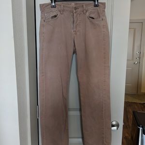 7 for all mankind Standard Straight Khaki Pants